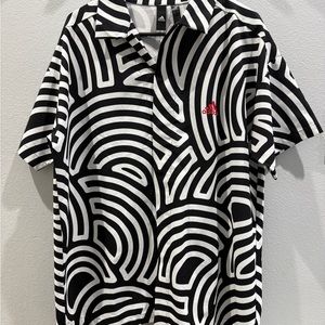 Hirocoledge Adidas X Takahashi Hiroko button up shirt